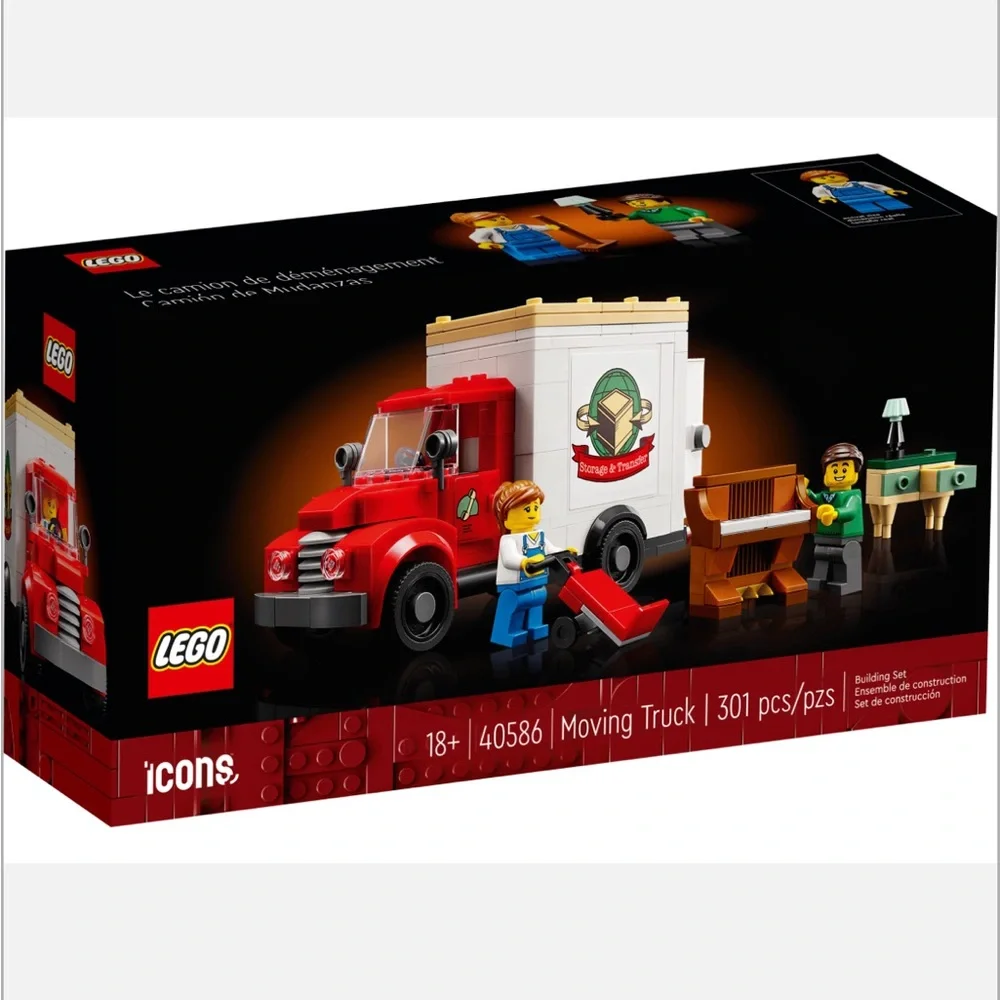 LEGO Icons Moving Truck Set 40586